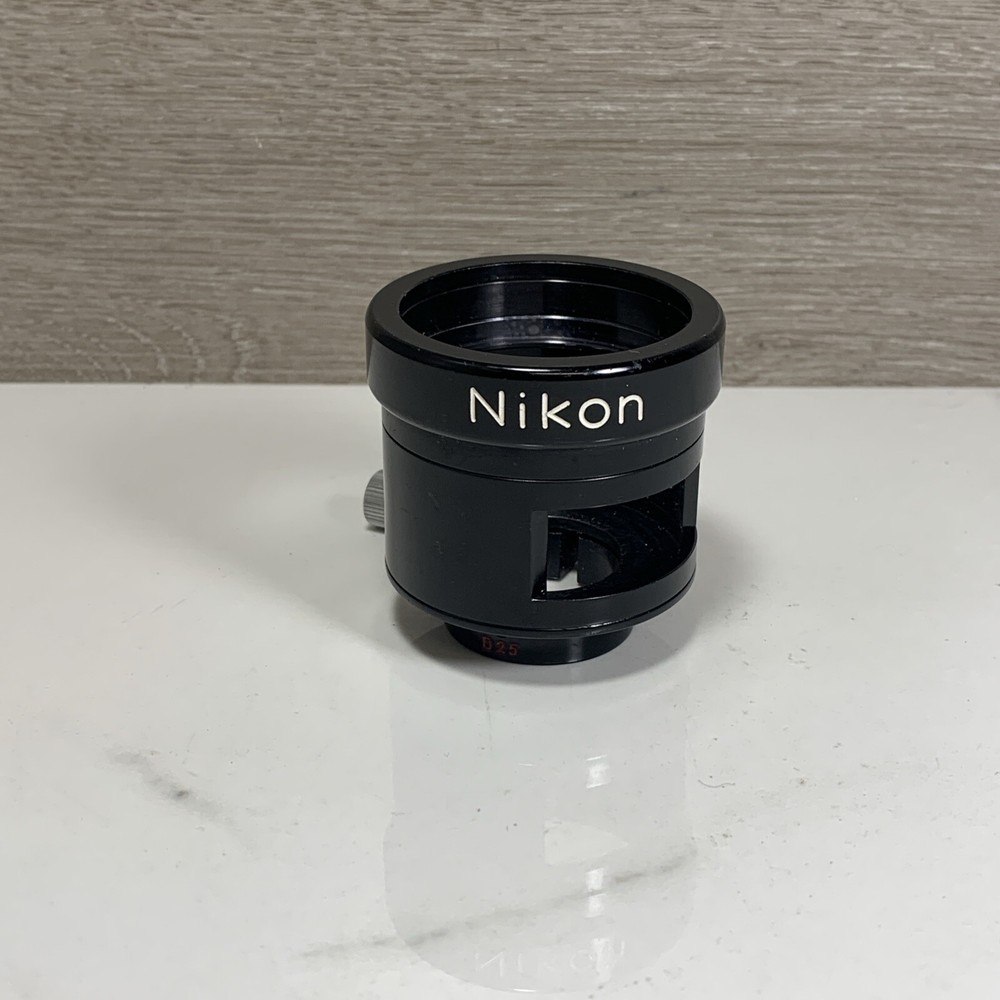 Nikon S D25 Microscope Adapter with Extender Coupling (F Camera)