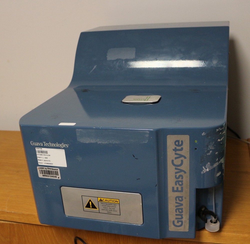 Guava Technologies EasyCyte Flow Cytometry Cytometer & Cytosoft sftw 2.5.8