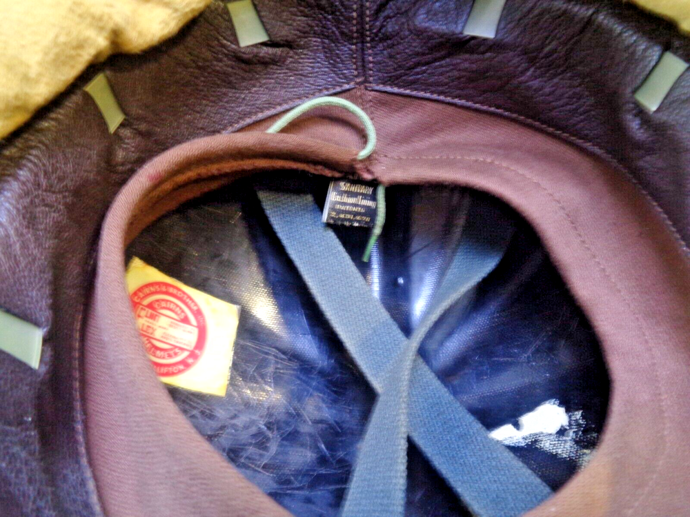 Vintage Forest River Fire Department Fire Helmet
