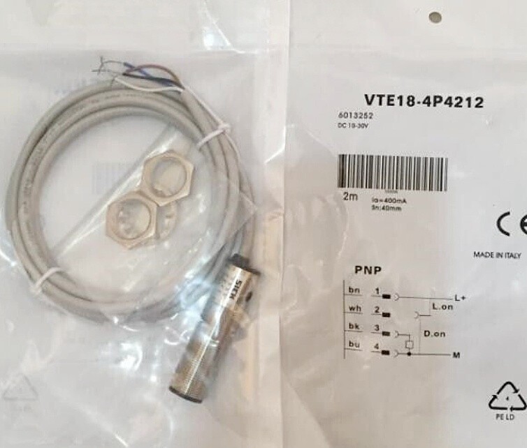 1PCS New Unopened SICK VTE18-4P4212 Proximity Switch Sensor