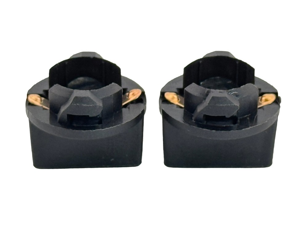 Rebaydo 2pcs T10 Wedge Socket Twist Lock Black