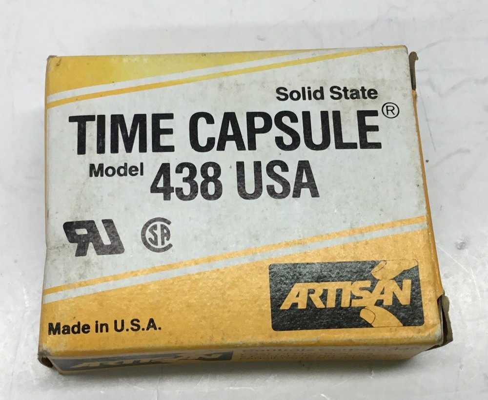 438USA Artisan Solid State Universal Switch Adjustable Time Capsule……[B81]