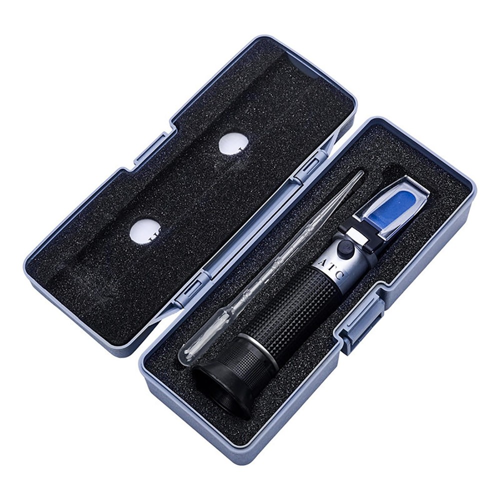 Brix Refractometer Sugar Meter Specific Gravity Handheld for Home Brewing