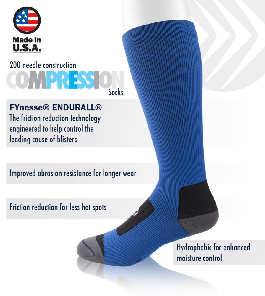 Aero Tech Compression Socks - 12 Inch