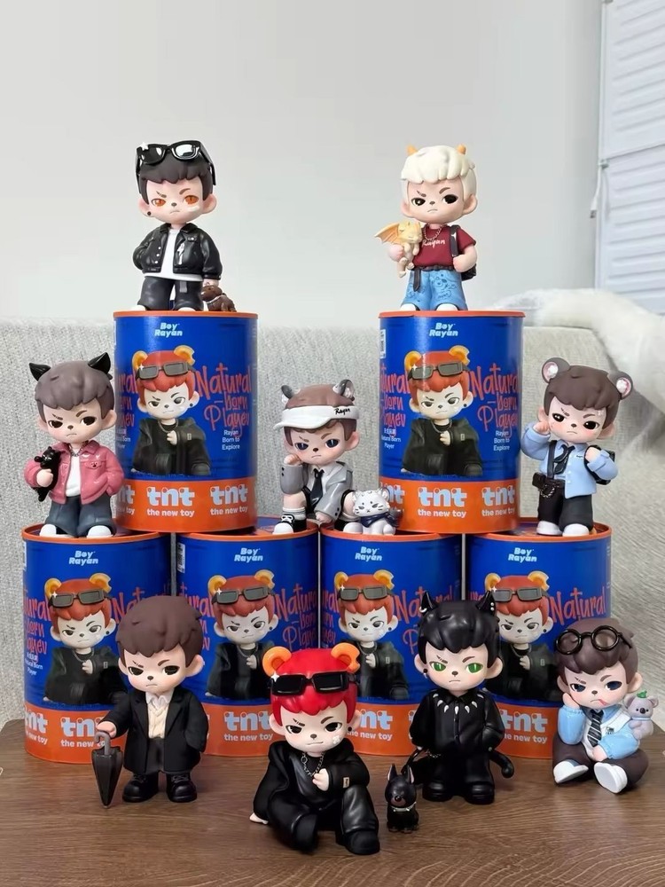 Tntspace Rayan Natural Born Players Series Confirmed Figure Toy Hot Blind Box
