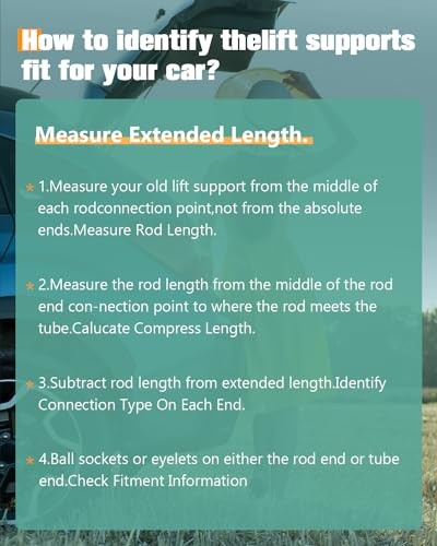 Hood Lift Supports Replacement Struts Gas Springs Shocks Fit for Nissan