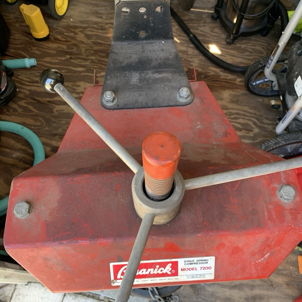 BRANICK Model 7200 Strut Spring Compressor RED / LOCAL PICKUP ONLY