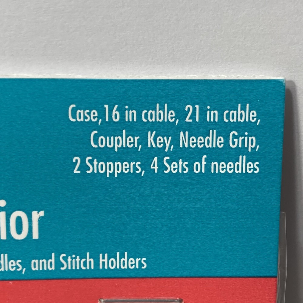 5) Boye Needle Master Junior Circular Knitting Needle Kit for Beginners 16pc