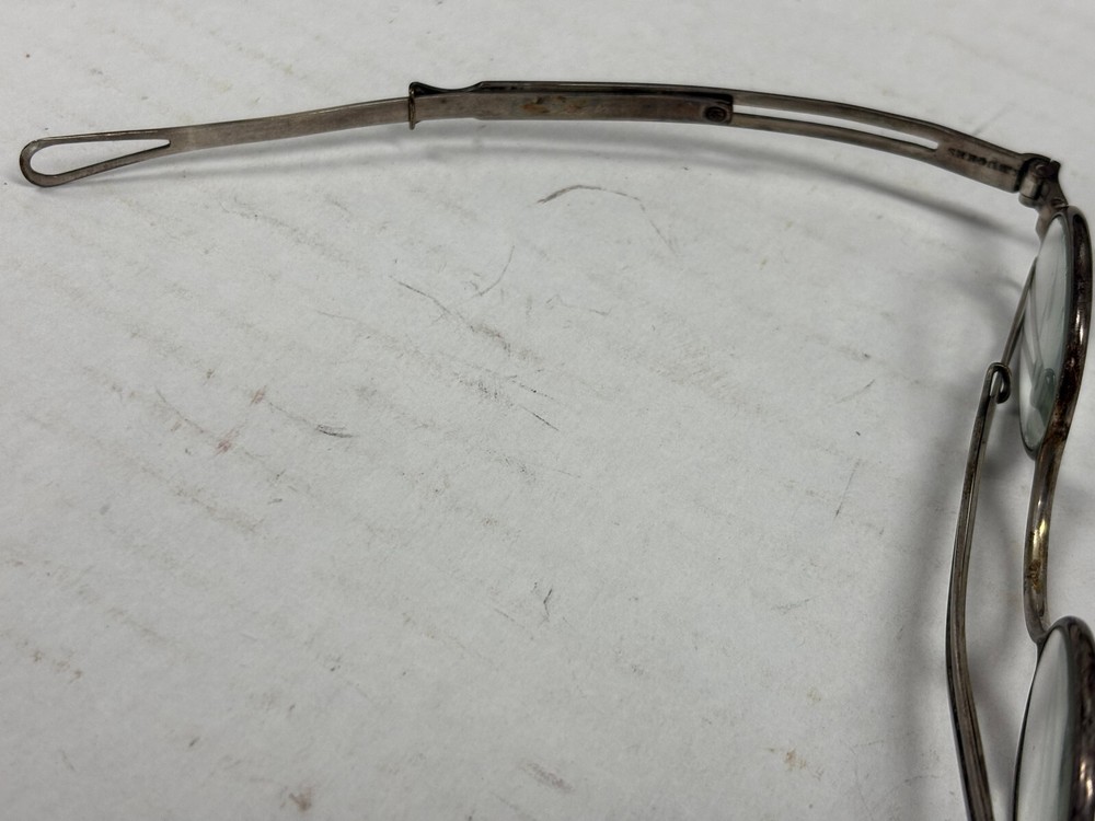 Silver Reading Spectacles - Signed E. Hughes