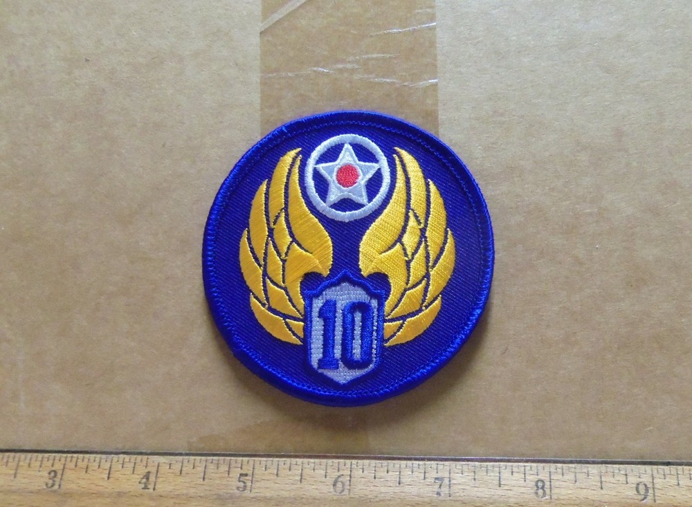 US Air Force - 10th Air Force Embroidered Patch