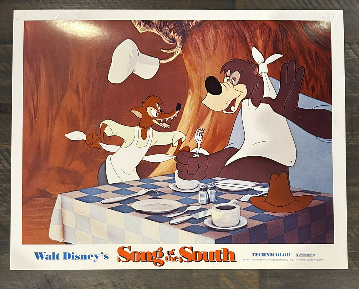 SONG OF THE SOUTH Original Complete Set of 9 Lobby Cards - R1972 - RARE!