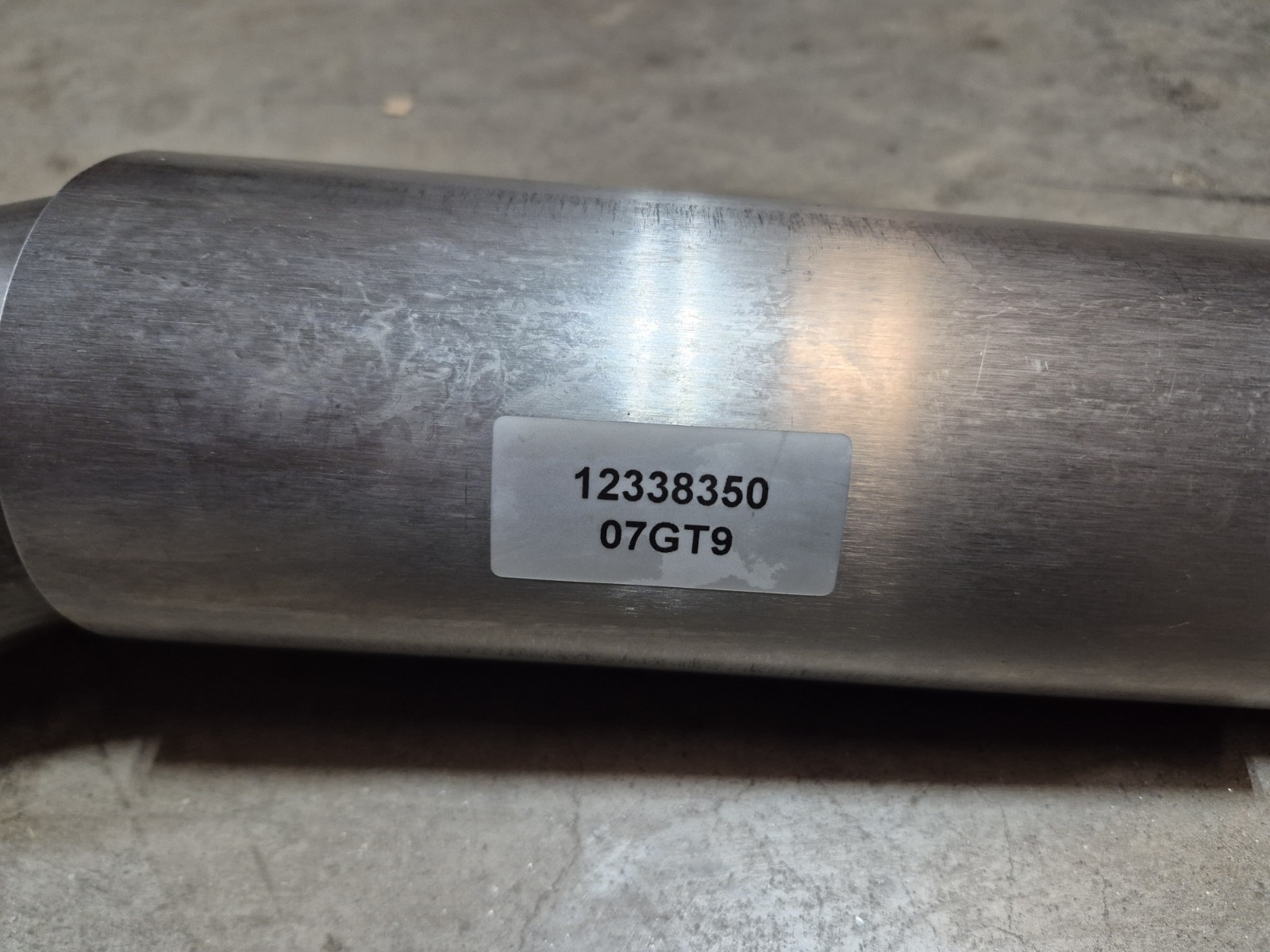 HUMVEE EXHAUST PIPE HUMMER NOS NSN 2990-01-190-1089 P/N 12338350 KASCAR