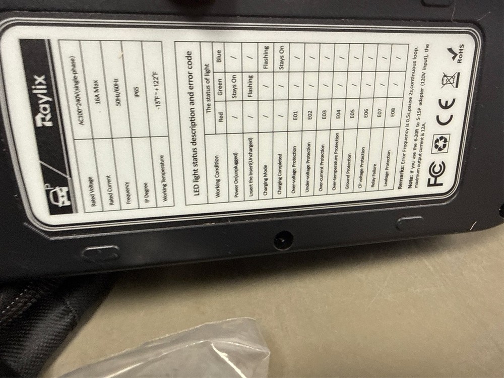 12A-16A Level 1&2 Charger for tesla