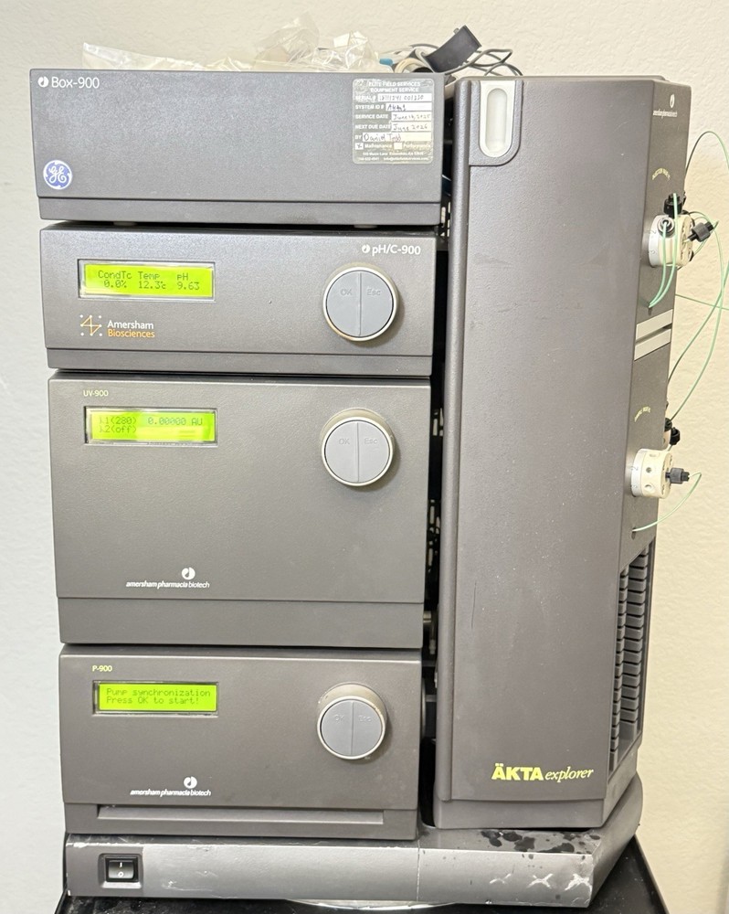 Amersham Pharmacia Biotech ÄKTA Purifier Explorer System w/ Computer & Software