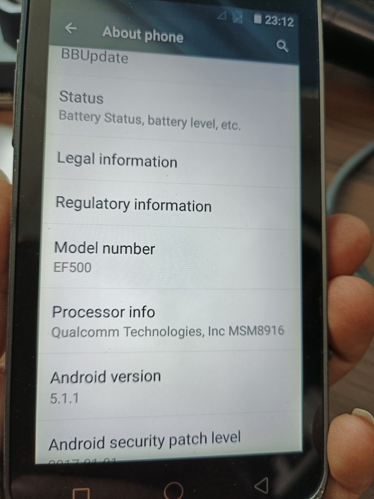 Bluebird EF500 Android PDA Data Collector Barcode Scanner F. Warehouse Logistics