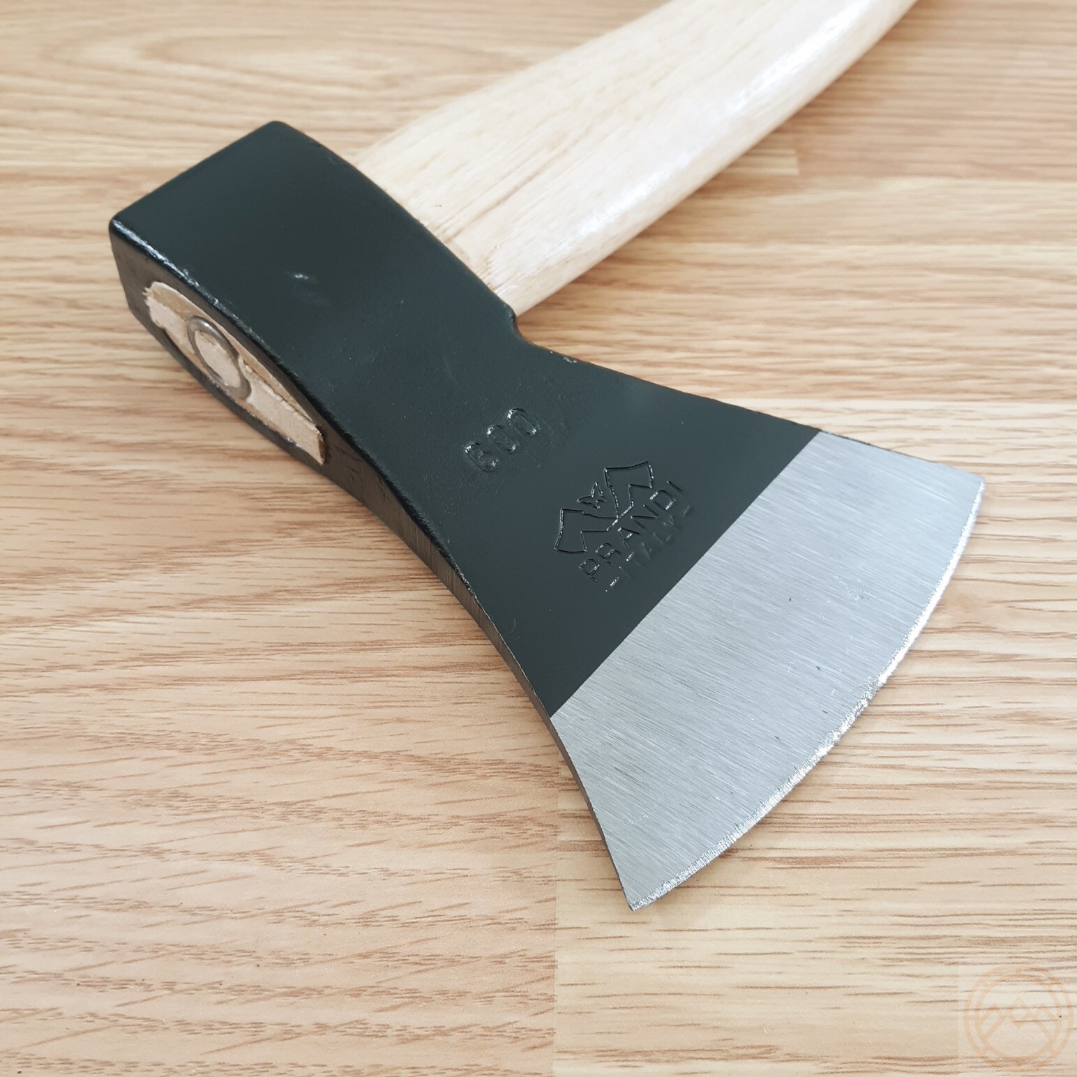 Prandi German Style Hatchet w/ 3.75" Carbon-Steel Head Cutting Edge Hickory 306B