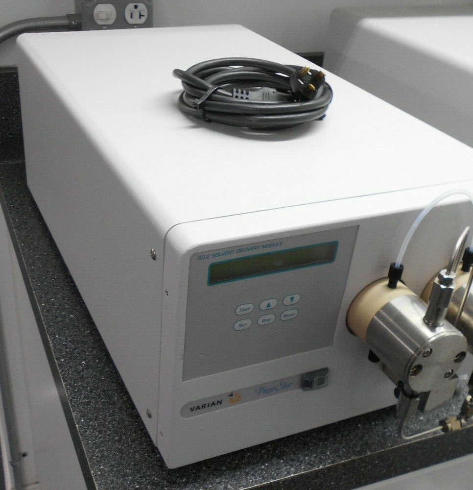 VARIAN PREPSTAR SD 2 SOLVENT DELIVERY PUMP MODULE W/ POWER CABLE
