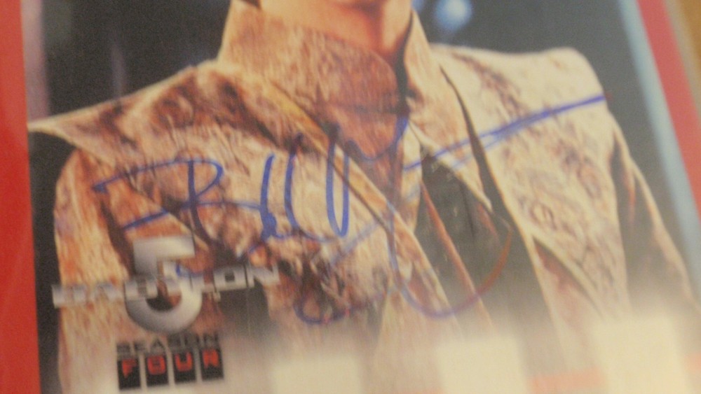 FLEER SKYBOX OFFICIAL AUTHENTIC AUTOGRAPH BILLY MUMY BABYLON 5