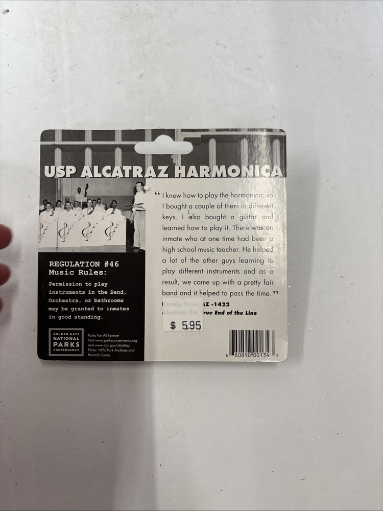 USP Alcatraz Harmonica - New / Unsealed