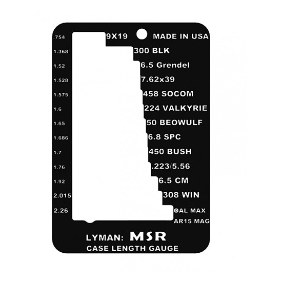 Lyman E Zee Case Length Gauge MSR