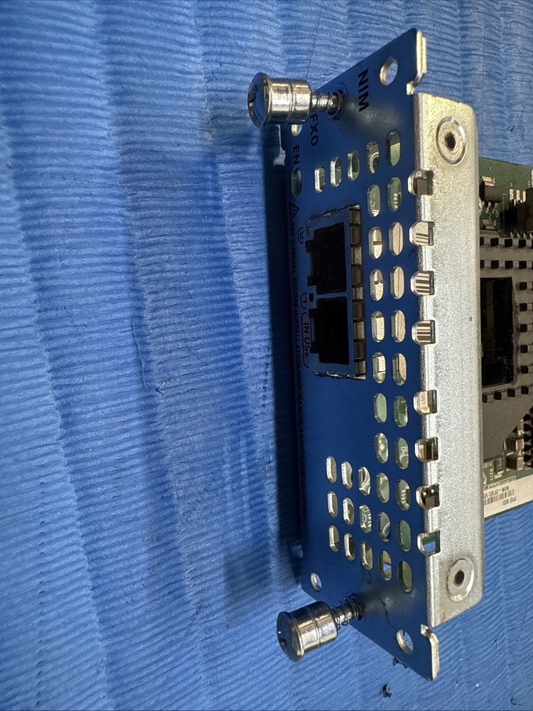 Cisco NIM-2FXO 2-Port FXO Network Module Card
