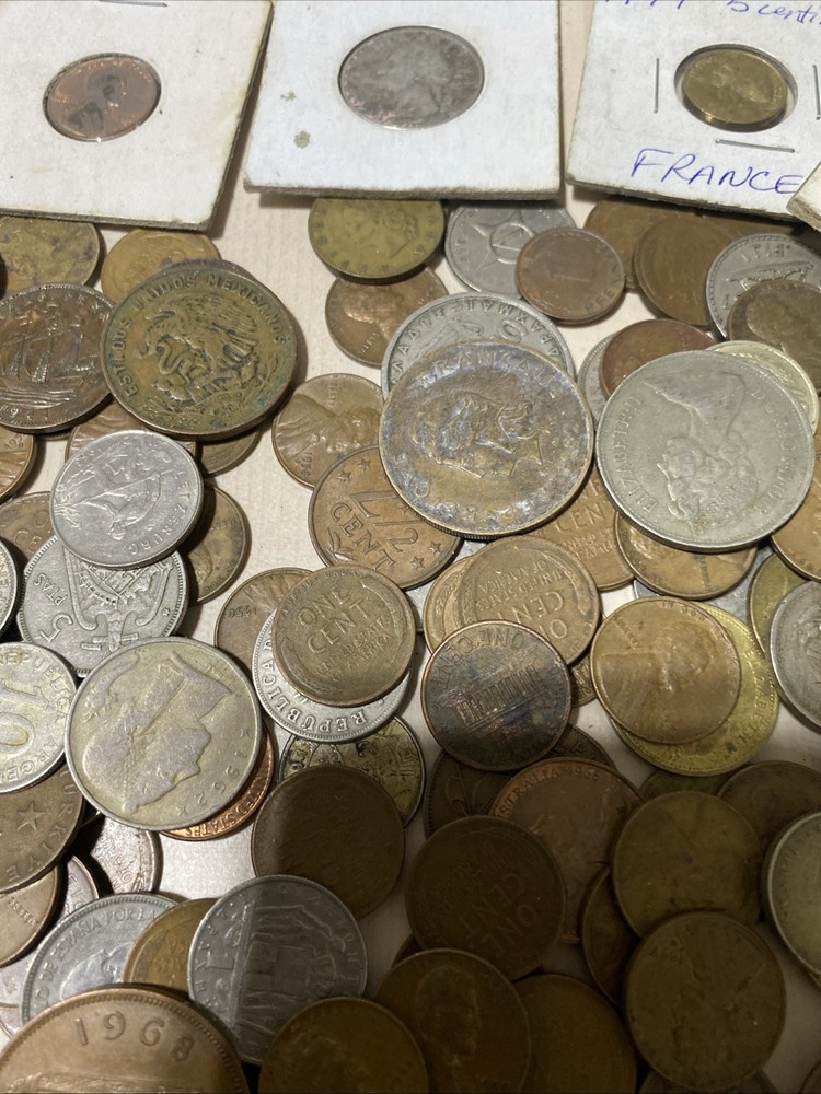 Old Coin Lot US And Foreign