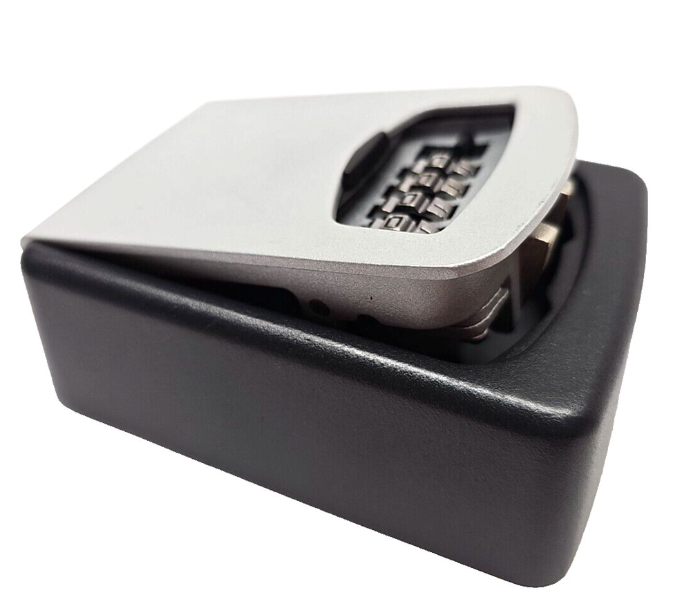 Amazon Basics Wall Mounted Key Storage Box Combination Lock Black