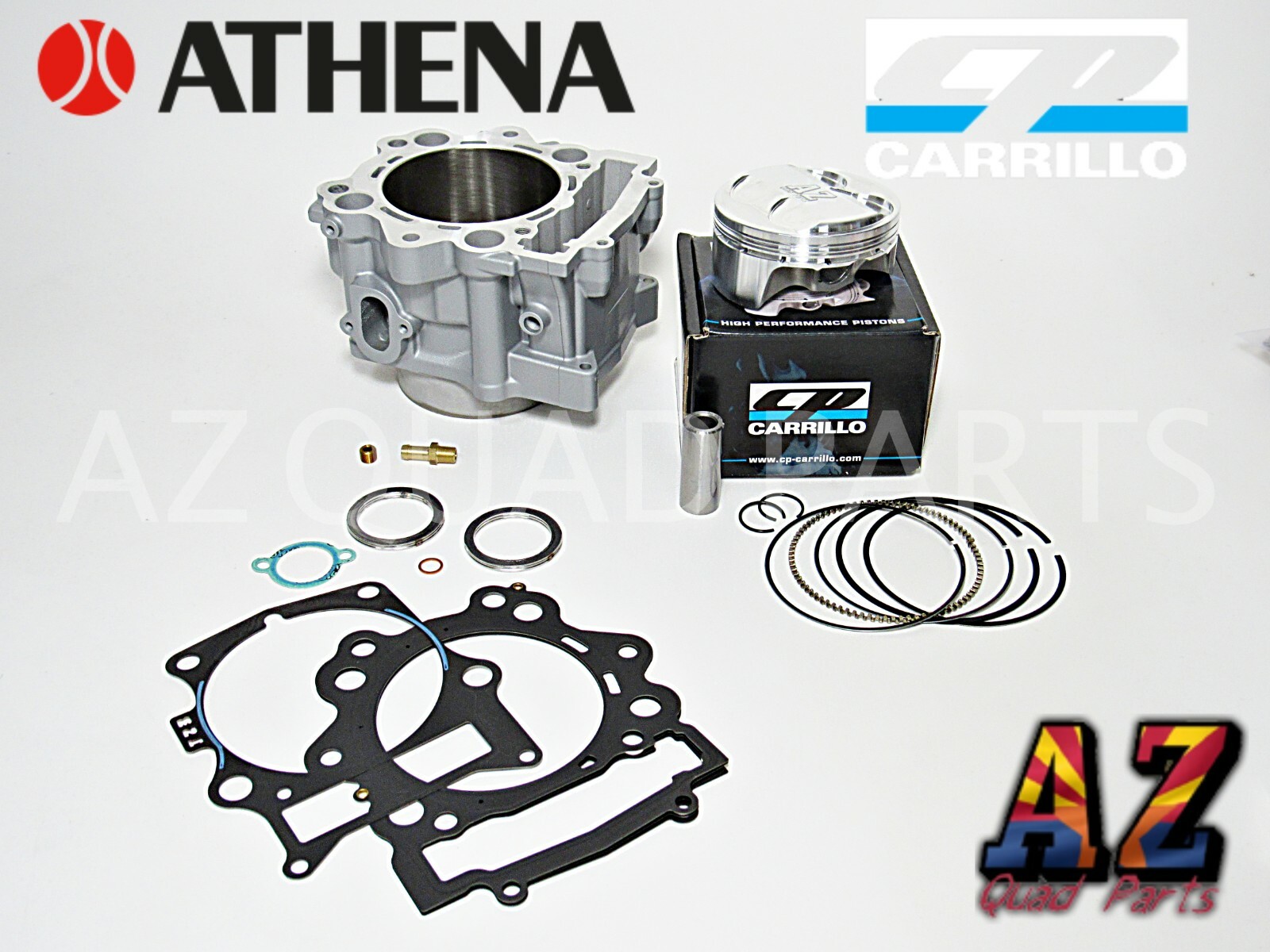 Raptor 700 734cc ATHENA Big Bore Cylinder 105.5 CP Piston 12.5:1 Top End Gaskets