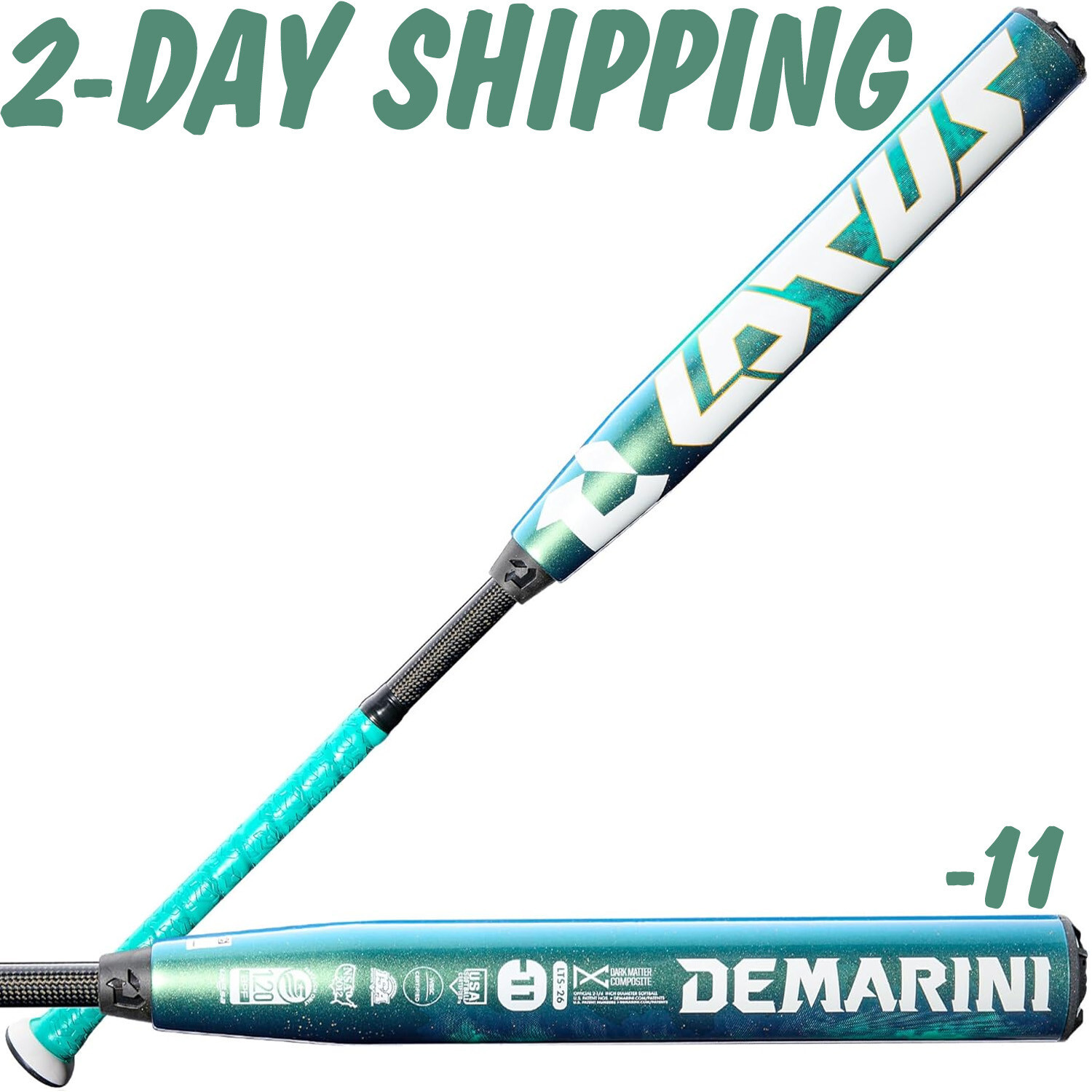 2026 DeMarini LOTUS 28" / 17 oz Fastpitch Softball Bat WBD2605010 *2-DAY SHIP*
