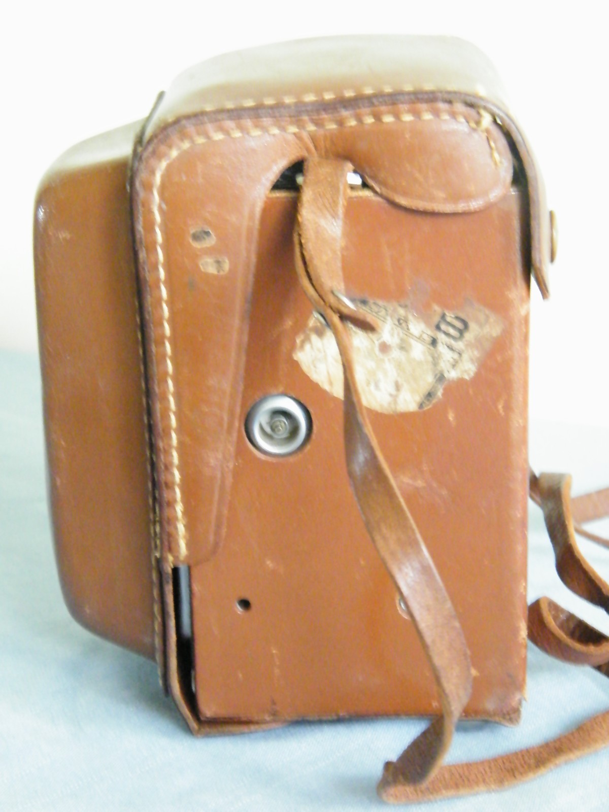 Vintage Kodak Reflex II Camera in Leather Field Case ~ Untested, sold as is