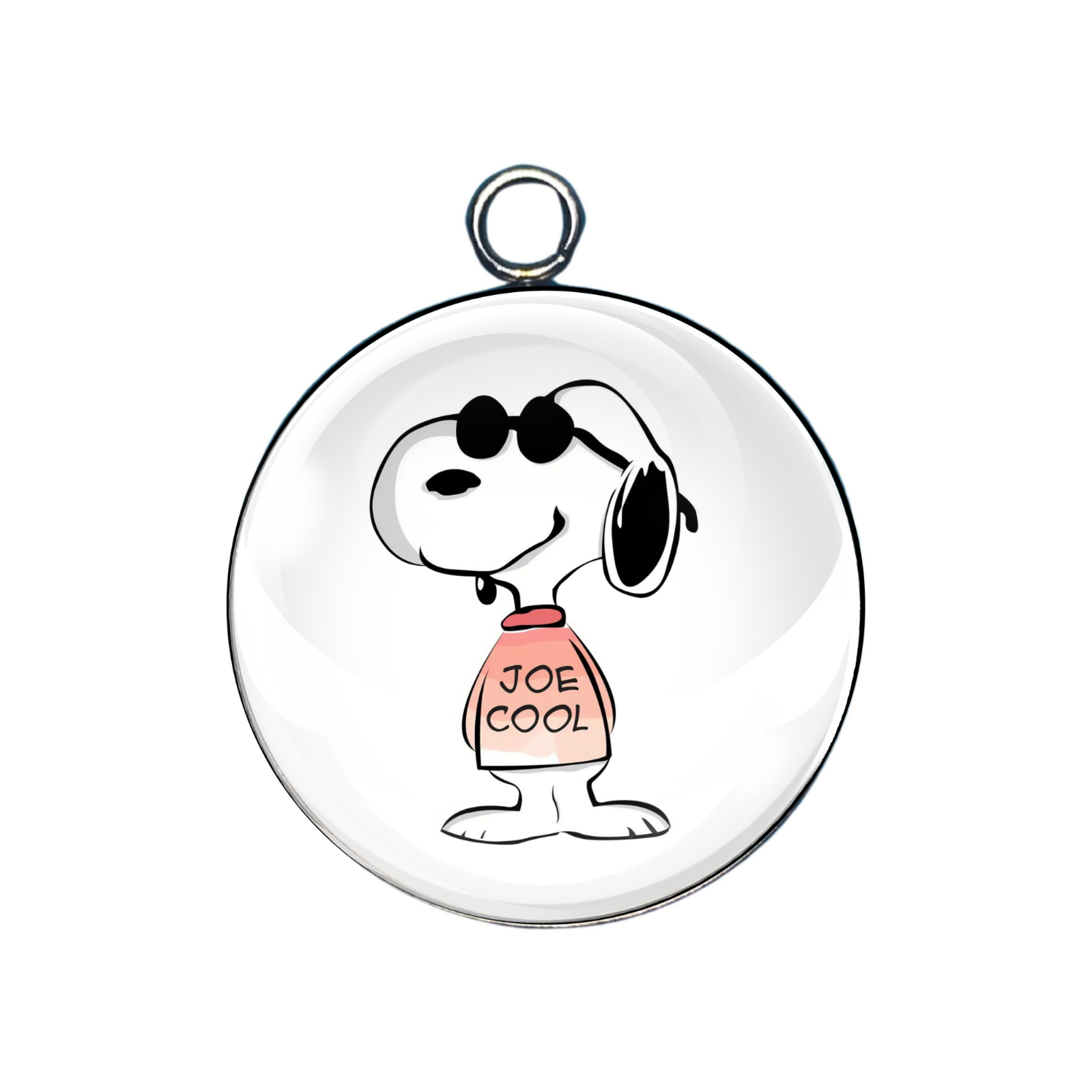 Snoopy Glass Cabochon Charms