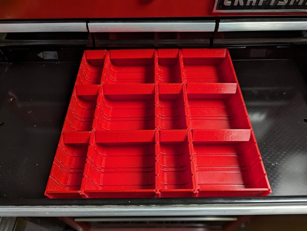 Modular Tooling Organizer For Endmills, Reamers, Drill Bits, Etc. (Starter Kit)