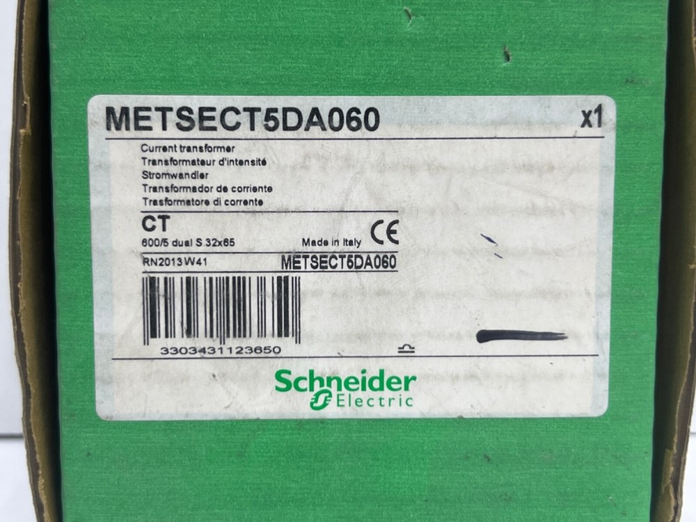 SCHNEIDER ELECTRIC METSECT5DA060 CURRENT TRANSFORMER