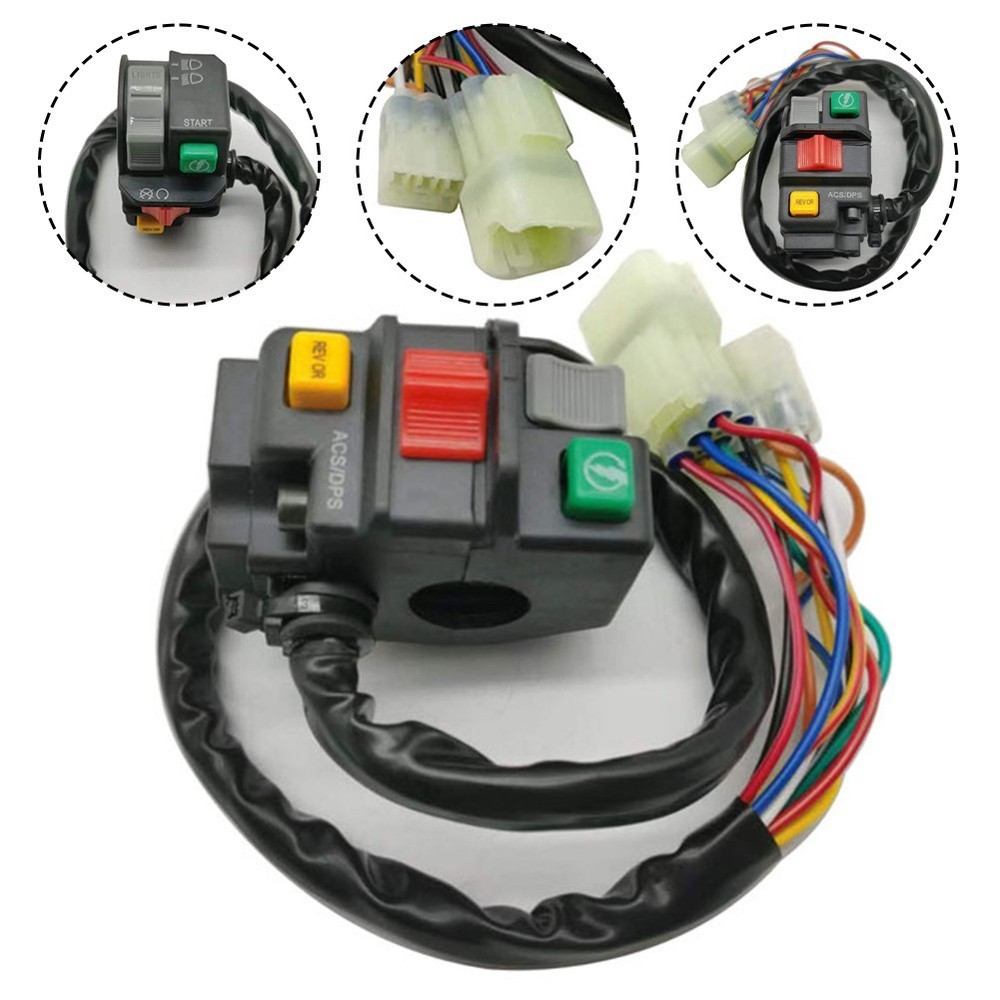 Left Handle Switch Headlight Control ABS Construction Multi-Function Control