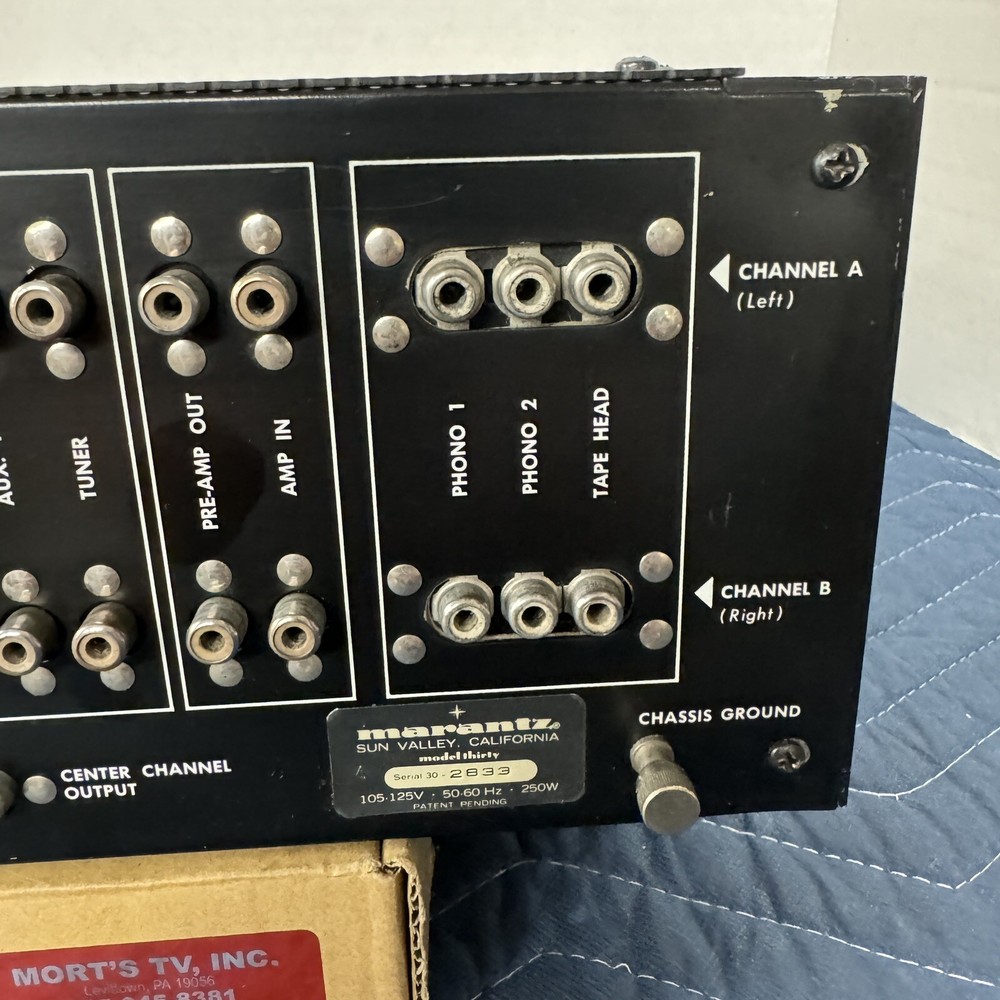 MARANTZ MODEL THIRTY INTEGRATED STEREO AMPLIFIER - SERVICED - CLEANED - TESTED