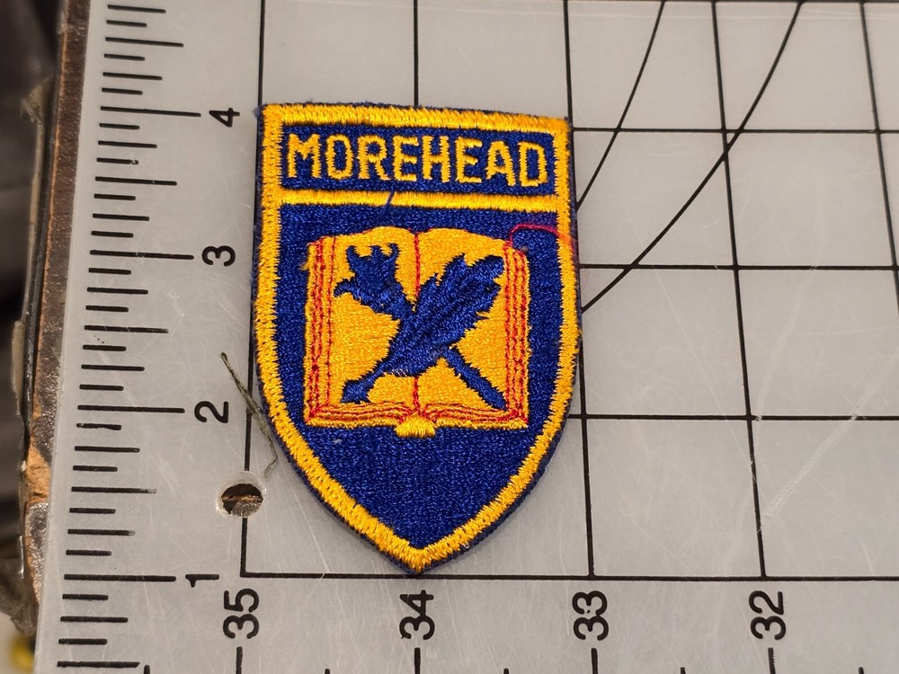 Original Morehead College Patch Cut Edge 3089
