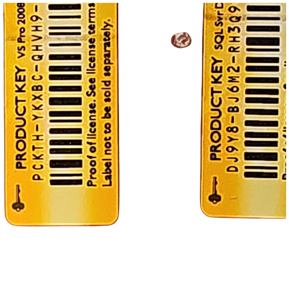 Microsoft Visual Studio Professional 2008 SQL Server Dev 2008 Academic Edition