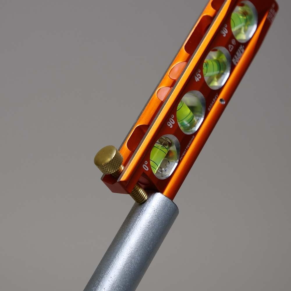 Professional 6-Inch Torpedo Level, High-Visibility Orange