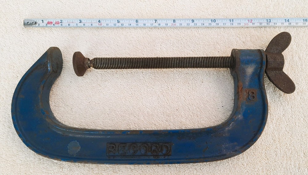 Record G Clamp Number 8