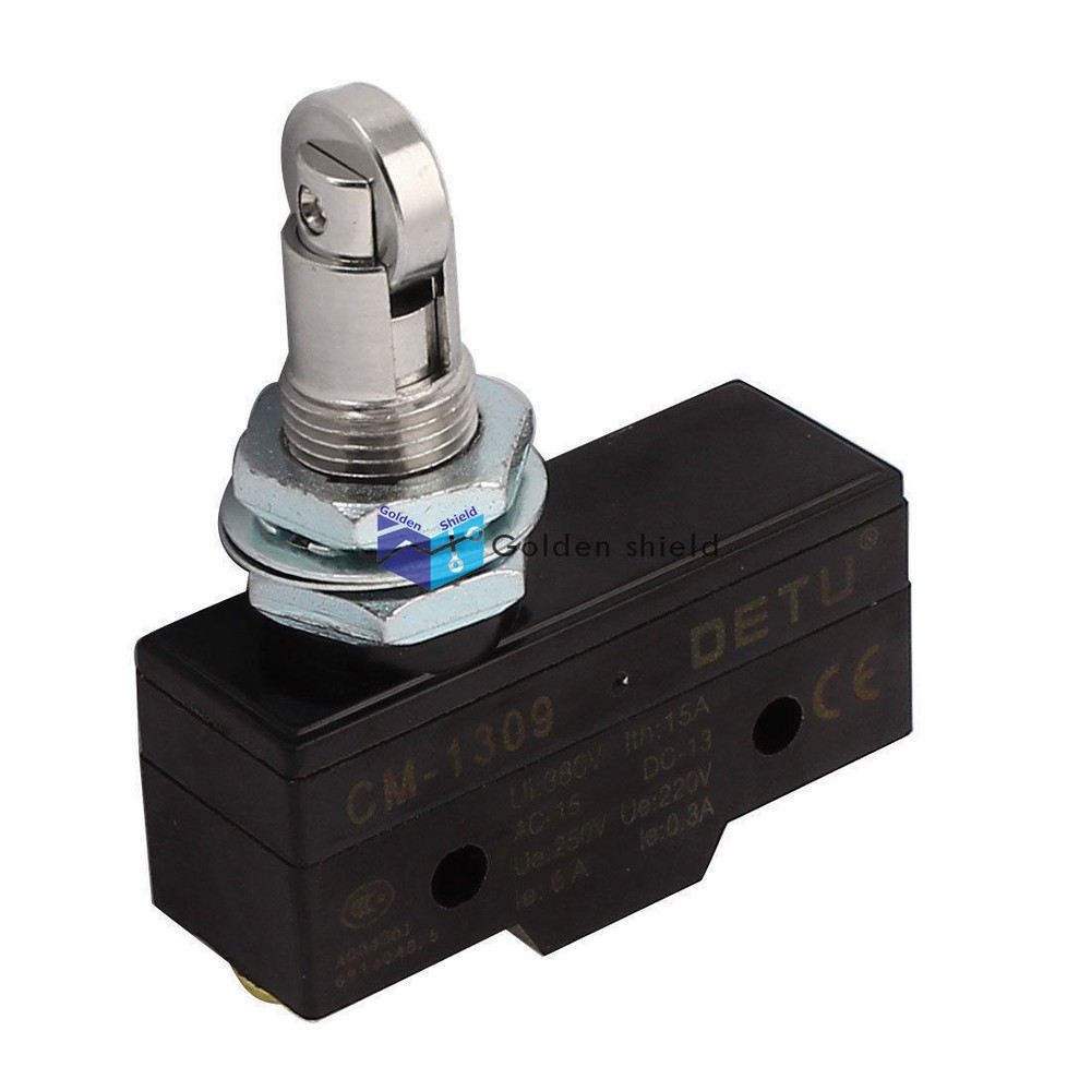 CM-1309 SPDT Cross Roller Plunger Momentary Micro Switch Microswitch 15A 380V✦Kd