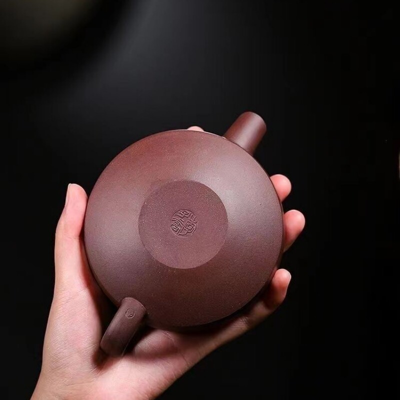 170ml Real Yixing Zisha Tea Pot Marked Original Ore Purple Clay Master Pot New