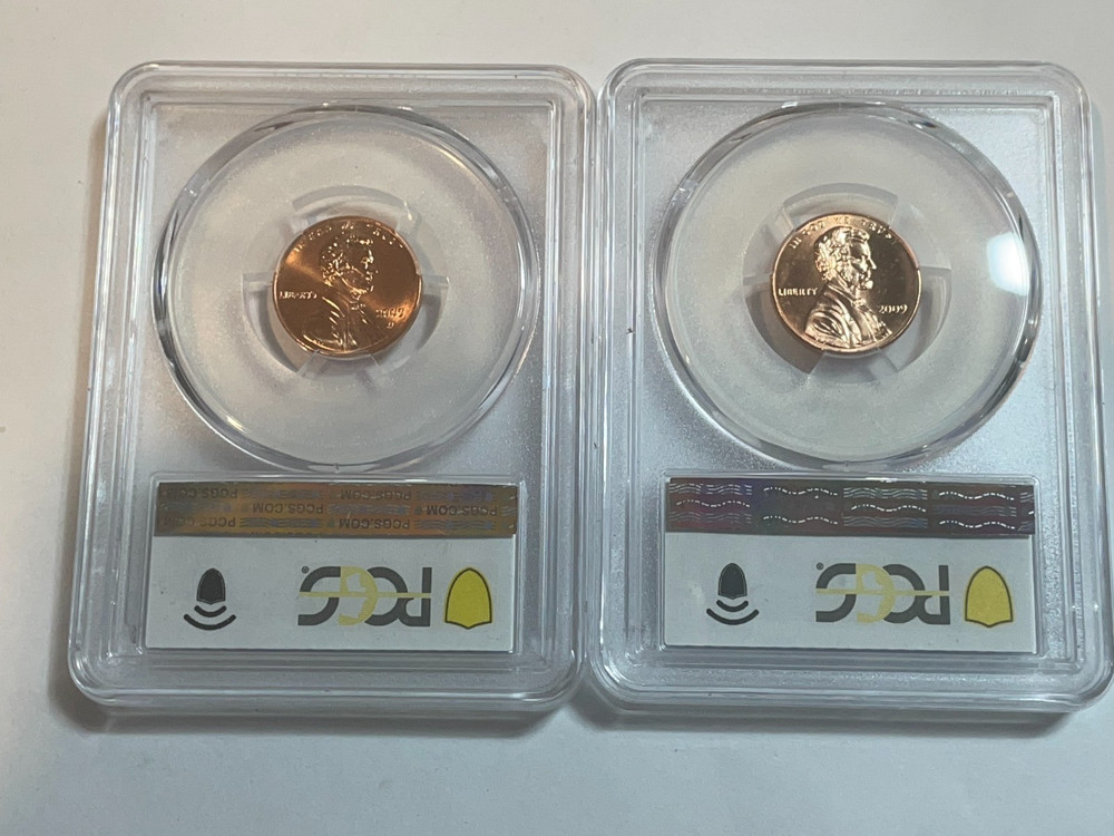 2009 D & P Lincoln Cent PCGS MS65RD Professional GoldShield