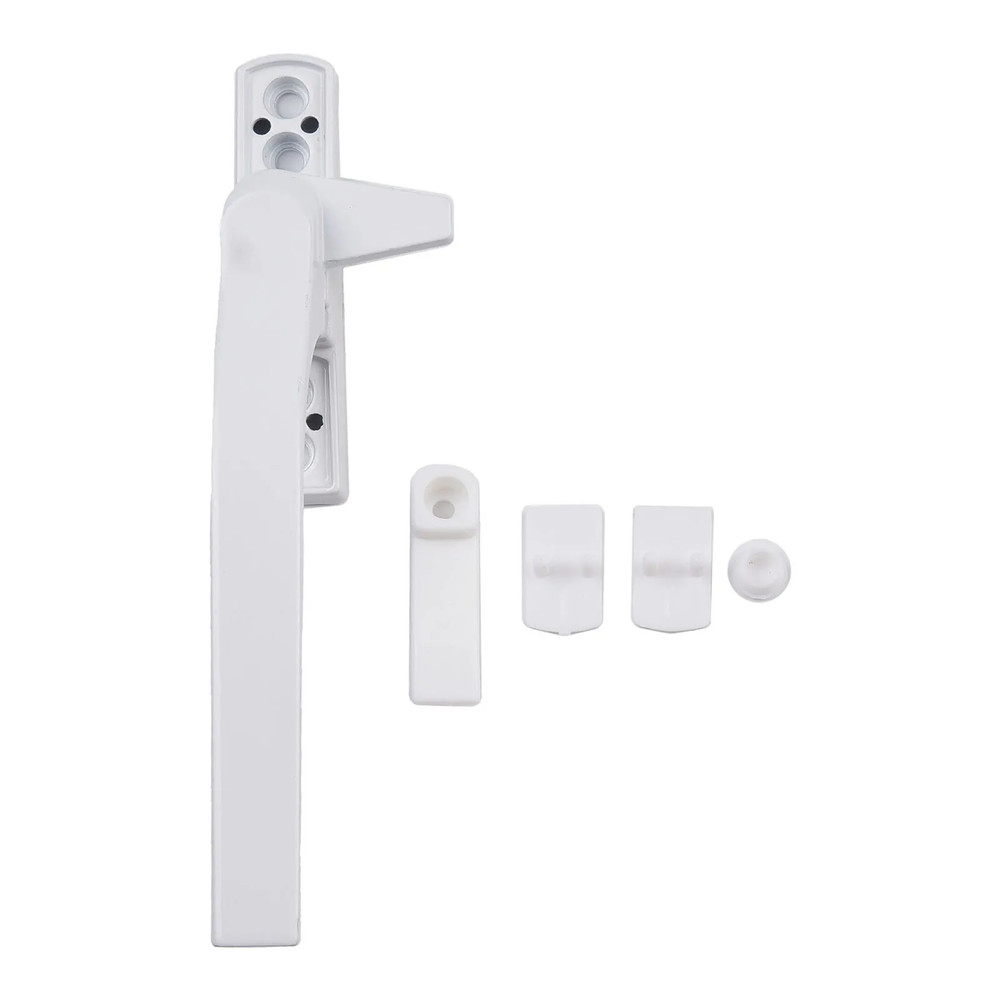 Window Handle Locking Latch Left Right Hand Aluminum Alloy External Flat Handle