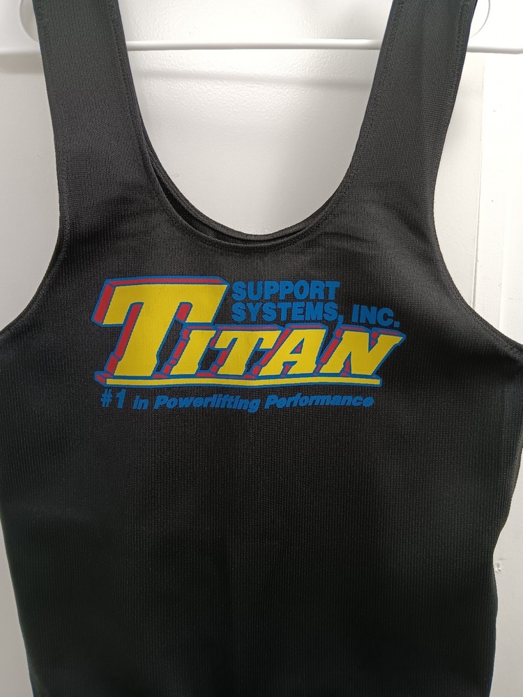 TITAN Support Systems Power Lifting Singlet Size M