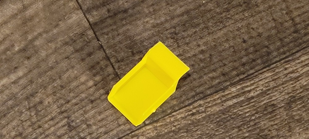 Custom Made for Truck N Dump Yellow Dump Bed, 3D printed. Read description.