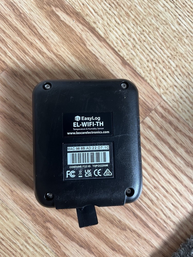Lascar Electronics EL-WIFI-TH Temperature and Humidity Data Logger, WiFi-enabled