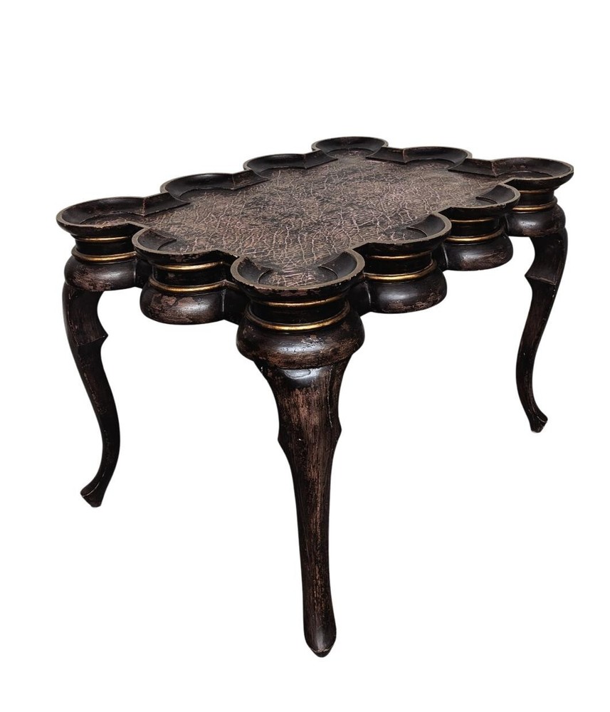 Scalloped Coffee Table Or Cocktail Table