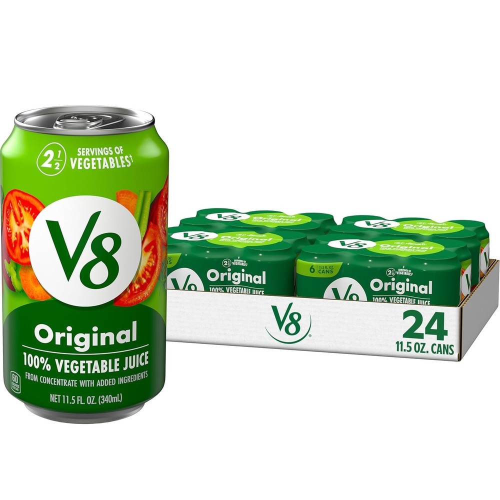 100% Vegetable Juice - 24 Pack