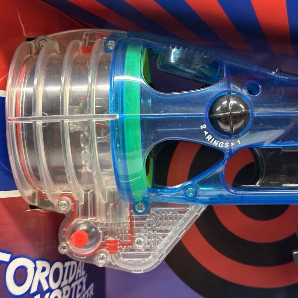 Zero Blaster Toroidal Vortex Blaster Smoke Ring Shooter NO FLUID! Zero Toys NEW!