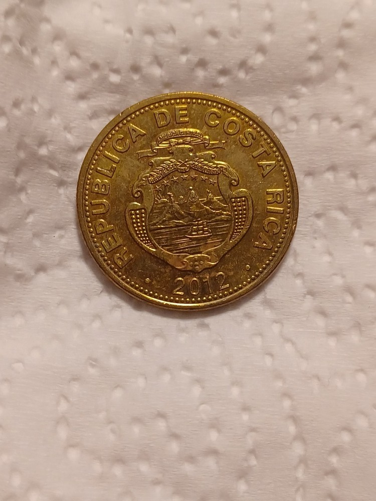 Moneda De 50 Colones Costarricenses